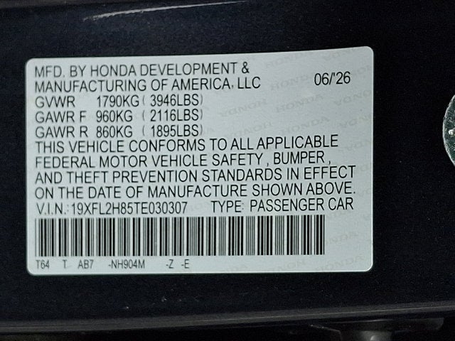 2026 Honda Civic Hatchback Sport