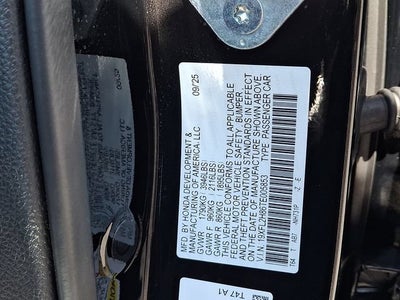 2026 Honda Civic Hatchback Sport
