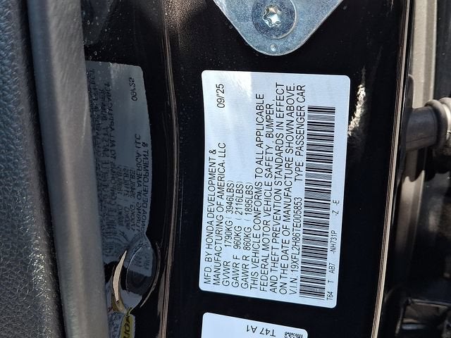2026 Honda Civic Hatchback Sport