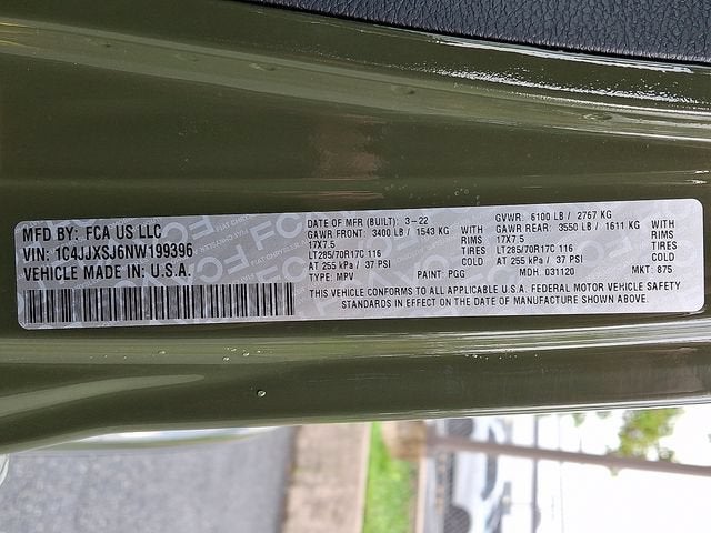 2022 Jeep Wrangler Unlimited Rubicon 392 4x4