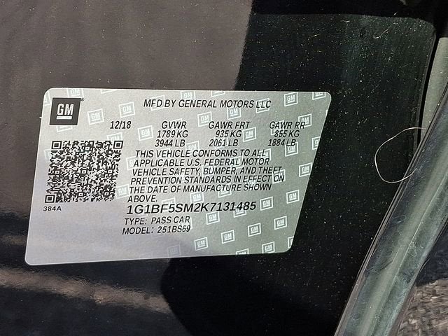 2019 Chevrolet Cruze Premier