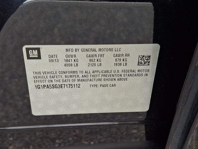 2014 Chevrolet Cruze LS