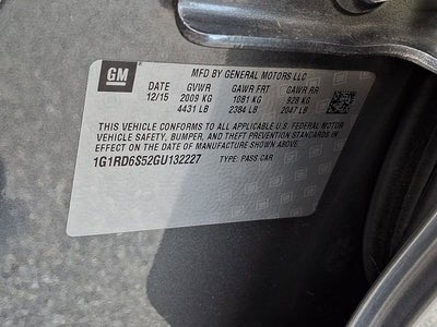 2016 Chevrolet Volt Premier