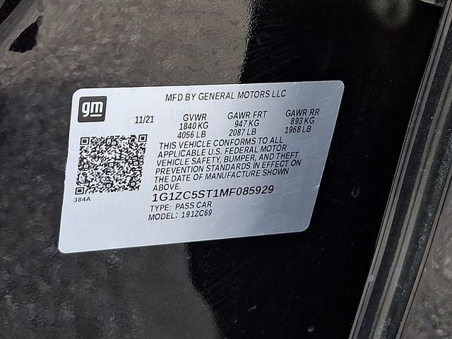 2021 Chevrolet Malibu FL