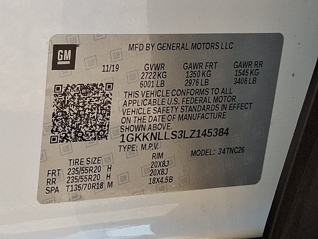 2020 GMC Acadia AT4