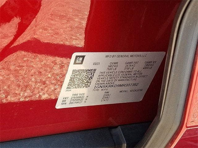 2021 Chevrolet Tahoe RST