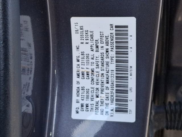 2016 Honda Accord Sedan EX-L