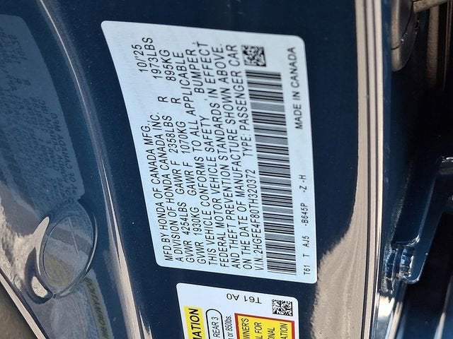 2026 Honda Civic Sedan Hybrid Sport