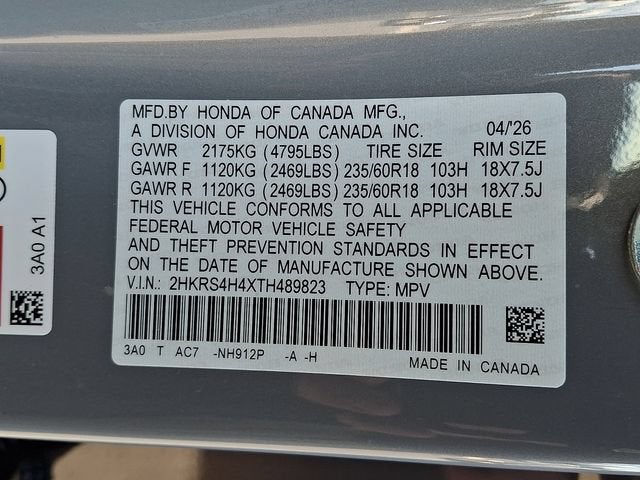 2026 Honda CR-V EX AWD
