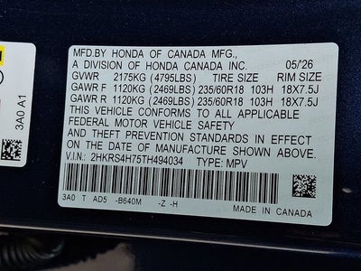 2026 Honda CR-V EX-L AWD