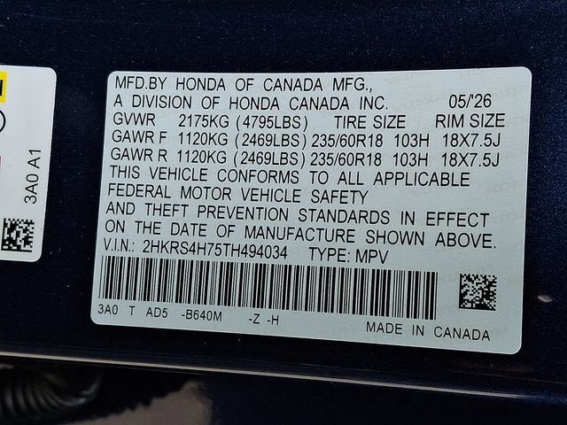 2026 Honda CR-V EX-L AWD