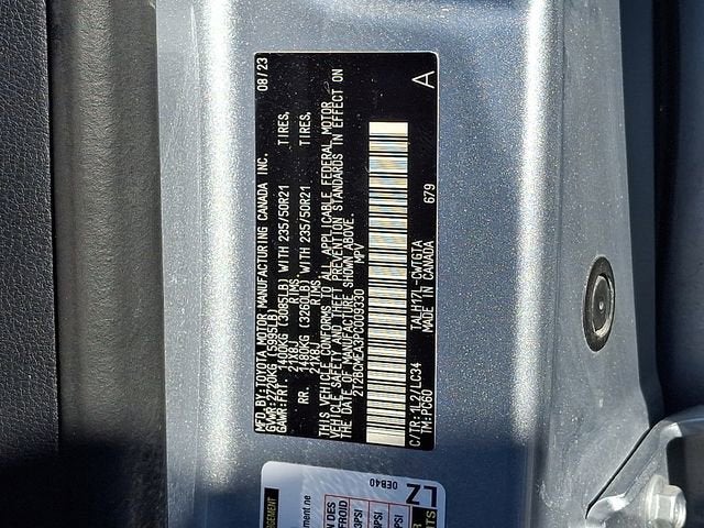 2023 Lexus RX RX 500h F SPORT Performance