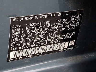2024 Honda HR-V AWD LX