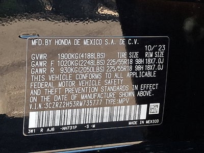 2024 Honda HR-V AWD Sport