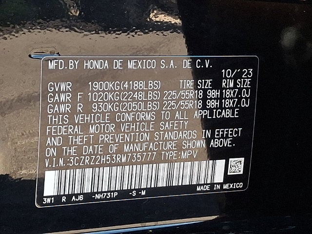 2024 Honda HR-V AWD Sport