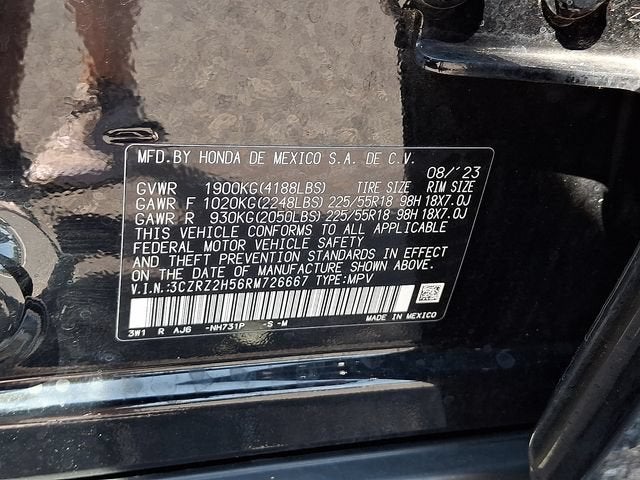 2024 Honda HR-V AWD Sport w/o BSI