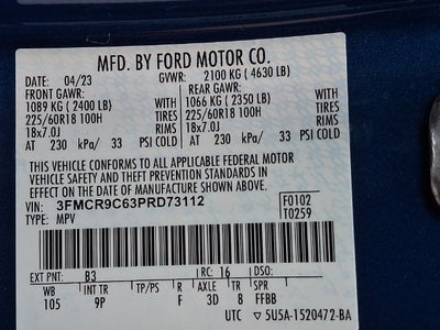 2023 Ford Bronco Sport Outer Banks