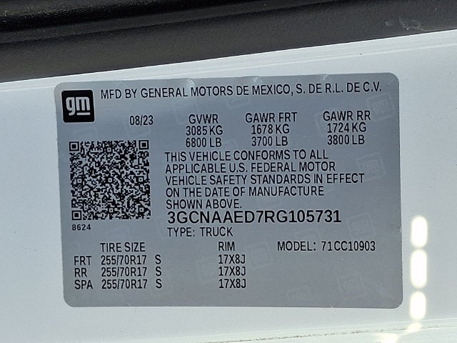 2024 Chevrolet Silverado 1500 WT