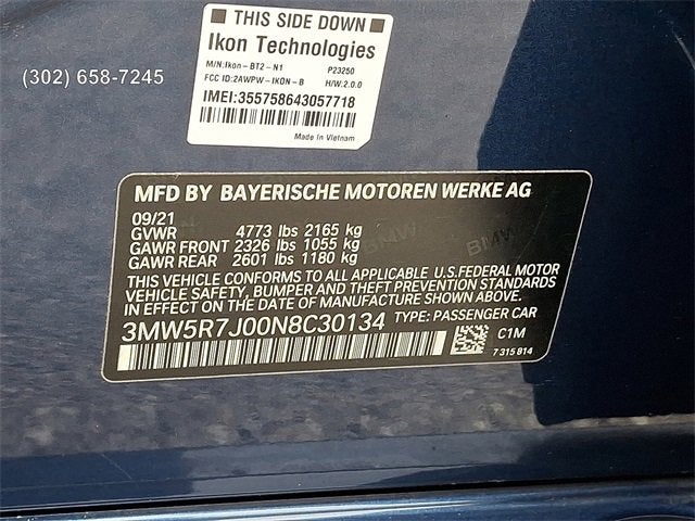 2022 BMW 3 Series 330i xDrive