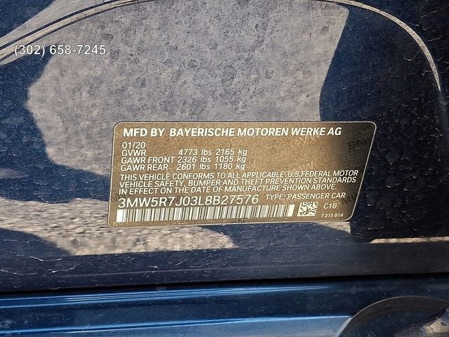 2020 BMW 3 Series 330i xDrive