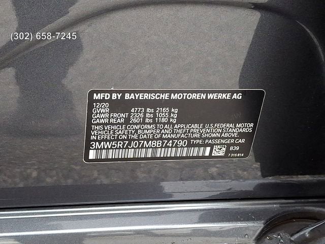 2021 BMW 3 Series 330i xDrive