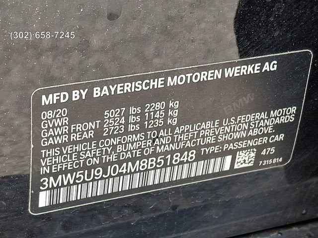 2021 BMW 3 Series M340i xDrive