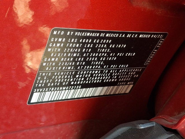 2022 Volkswagen Taos 1.5T SEL