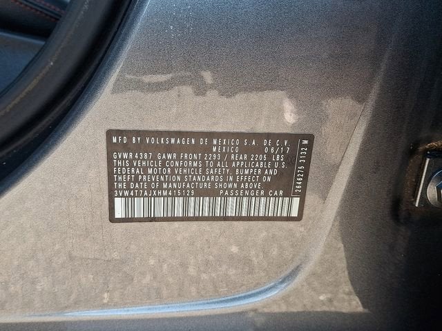 2017 Volkswagen Jetta GLI