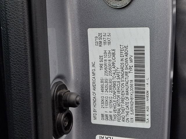 2019 Honda CR-V EX-L