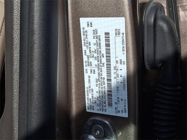 2020 Lincoln Corsair Standard