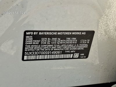 2025 BMW X4 xDrive30i