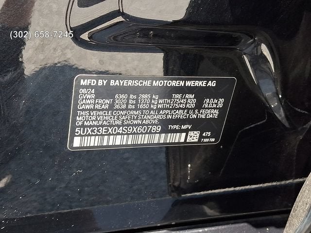 2025 BMW X6 xDrive40i