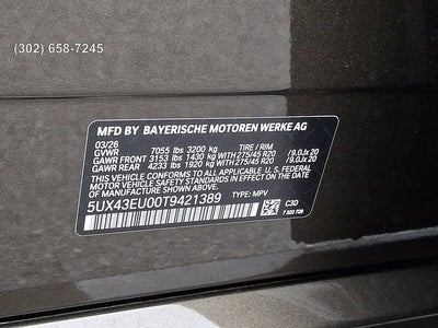 2026 BMW X5 xDrive50e