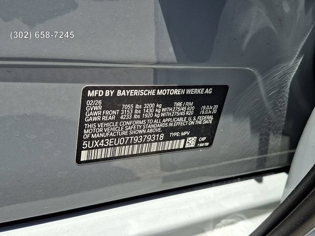 2026 BMW X5 PHEV xDrive50e