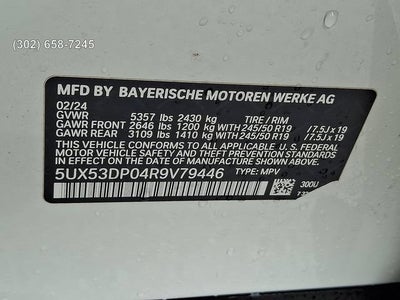 2024 BMW X3 xDrive30i