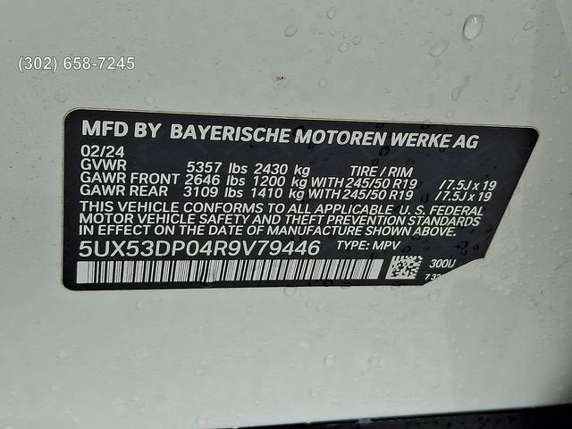 2024 BMW X3 xDrive30i