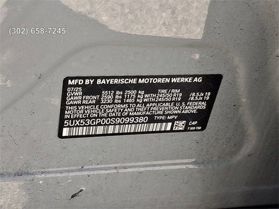 2025 BMW X3 30 xDrive