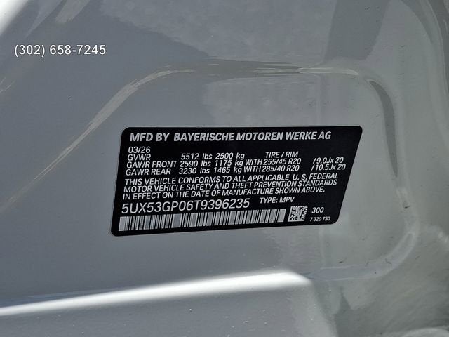 2026 BMW X3 30 xDrive