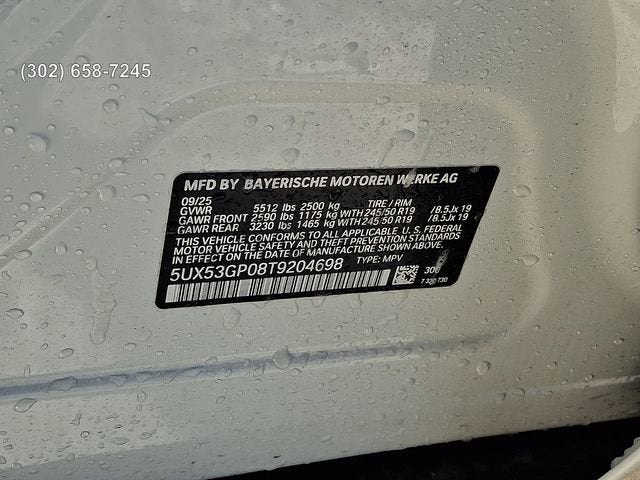 2026 BMW X3 30 xDrive