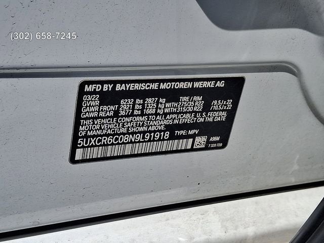 2022 BMW X5 xDrive40i