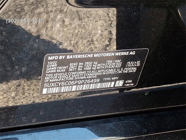 2023 BMW X6 xDrive40i