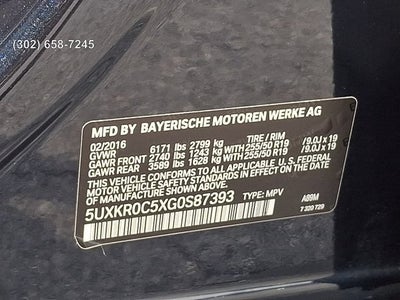 2016 BMW X5 xDrive35i