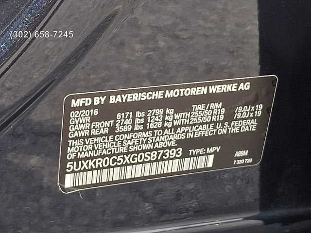 2016 BMW X5 xDrive35i