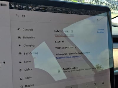 2020 Tesla Model 3 Performance