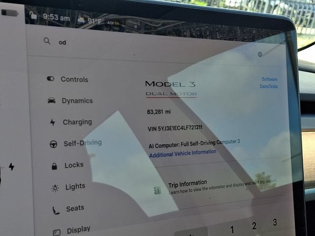 2020 Tesla Model 3 Performance