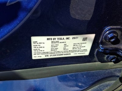 2021 Tesla Model S Plaid Tri Motor All-Wheel Drive