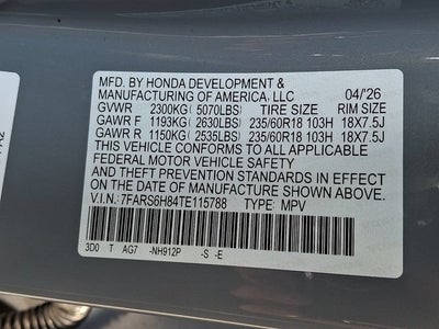 2026 Honda CR-V Hybrid AWD Sport-L