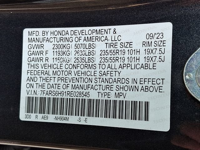 2024 Honda CR-V Hybrid Sport Touring
