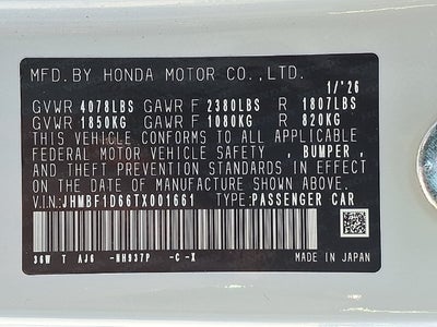 2026 Honda Prelude Hybrid