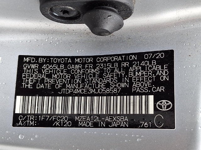 2021 Toyota Corolla SE